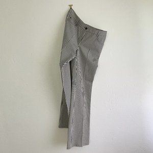 Striped flared designer pants